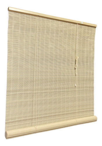 Persiana Horizontal de Rolo PVC Bege (L) 100 X 160 (A) cm Cortina Roller Euroflex 1,00 X 1,60 m