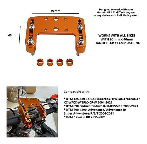 Cnc Navigator Montaje Para Gps Accesorio Trailtech