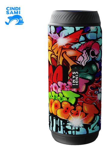 Altavoz Bluetooth 5.0 Portátil Carga 2h Multicolor