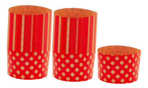 100 Tazas Para Hornear Magdalenas Tipo Panettone, 13,5 Cm X