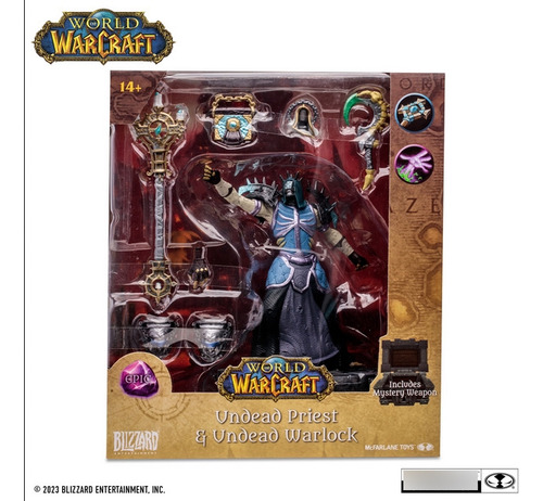 Muñeco Accion Mc Farlane 16cm World Warcraft Undead V 166700