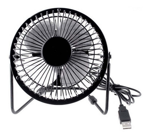 Mini Ventilador Usb Metalico Sewy Apto 220v Pc Notebook Net