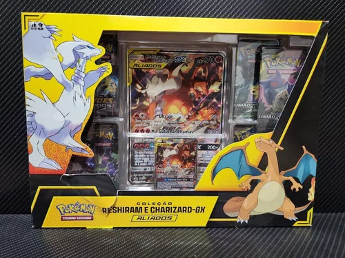 Box Reshiram E Charizard Pokémon Gx - Copag 99366 na Americanas Empresas