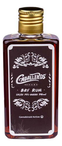 Loção Pós Barba Bay Rum After Shave 140ml Caballeros