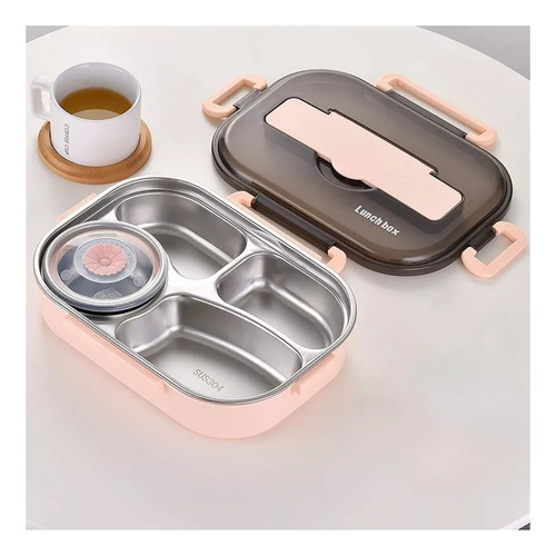 Fiambrera Bento Con Aislamiento Térmico De 4 Grados Con