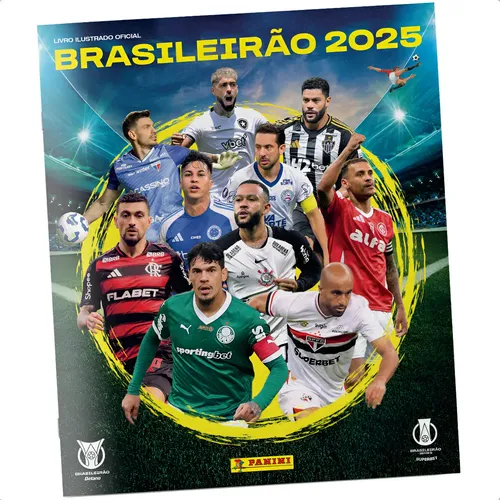 Brasileirão 2025 Álbum De Figurinhas Capa Mole | MercadoLivre