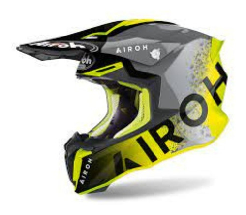 Casco Moto Motocross Enduro Airoh Twist 2.0 Bit Colores 