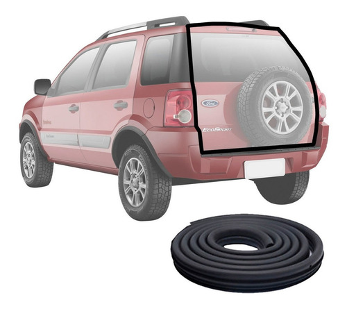 Burlete Salva Puerta Protector Baul Ecosport 2003 Al 2012