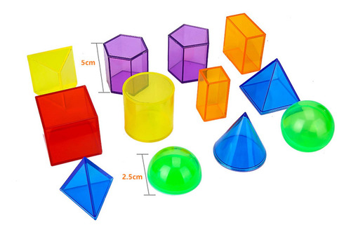 12 Piezas De Bloques De Patrones Transparentes Que
