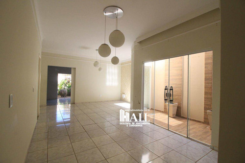 Casa À Venda No Jardim Alto Rio Preto Com 3 Quartos, 4 Vagas - V5003
