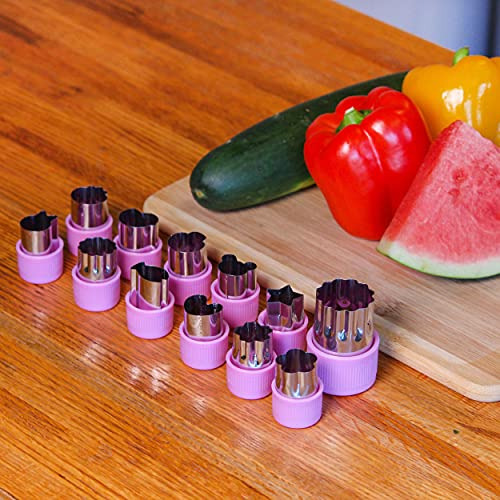 Spec101 Vegetable Chopper - 12pc Mini Food Chopper Con Flor,