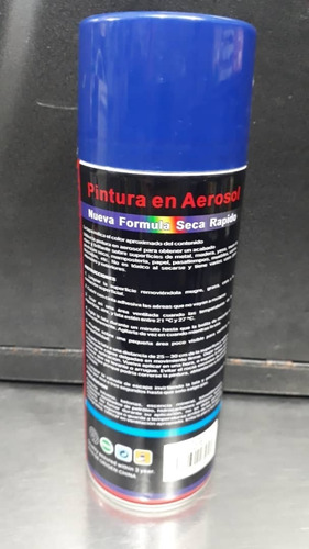 Imagen 2 de 2 de Pintura En Aerosol Azul