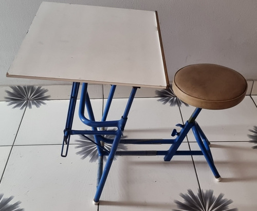 Mesa De Trabajo Para Niño, Para Dibujo Y Estudios.