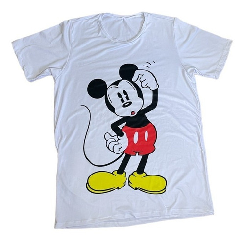 Polera Raton Mickey Mafalda Oversize Ramera Mujer Tendencia