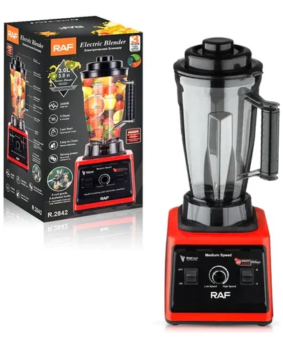 Juguera Licuadora Electrica Raf Blender 3l 2400w Cuotas sin inter s