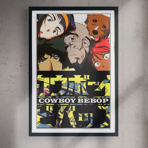 Cuadro 60x40 Anime - Cowboy Bebop - Poster