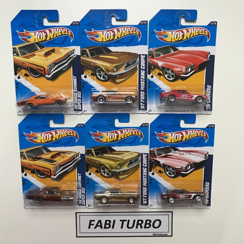 Hot Wheels Coleção Completa Superized 2012 + Normal 30 Minis