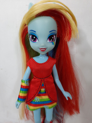 My Little Pony Equestria Girls Rainbow Dash + Accesorios #1 (Usado)