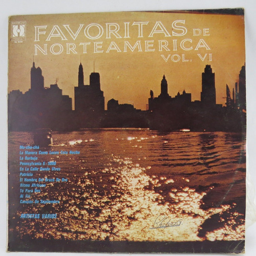 D3008 Varios Artistas -- Favoritas De Norteamérica Vol Vi Lp