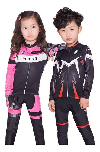 Sudadera De Ciclismo De Manga Corta Para Niños