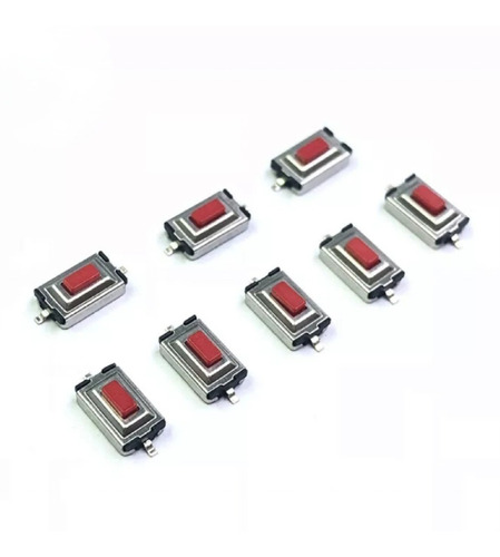 Micro Switch Push Button Smd 3x6x2.5mm 2 Pines 50 Piezas