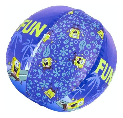Pelota De Playa Inflable Del Sol Diseño Bob Esponja
