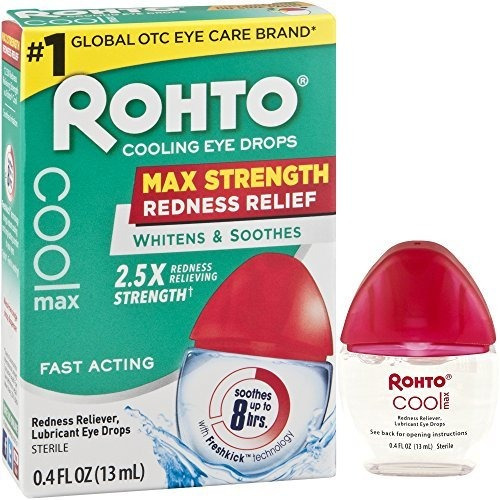 Rohto Gotas Lubricantes Enrojecimiento Ojos Accion Rapida