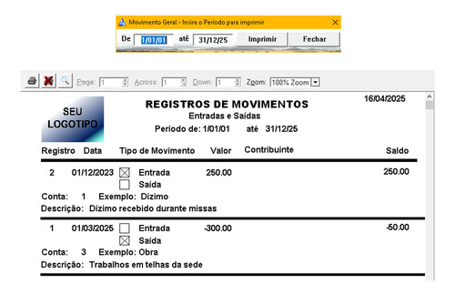 Sistema Para Igrejas E Paróquias