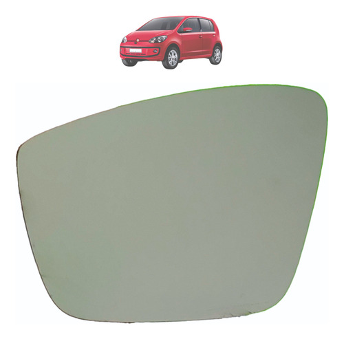 Lente Vidro Retrovisor + Base Fox 2010 2011 2012 2013 2014