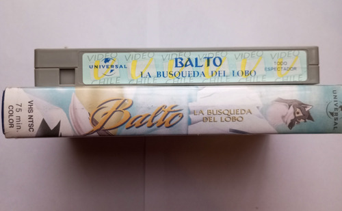 Balto 2 Película Original Vhs (carátula Reimpresa) (Usado)
