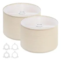 Comprar Pantallas De Lámpara De Tambor Patikil Para Lámparas De Mesa