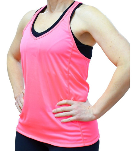 Musculosa One Step Mujer Running Fluor Rc Deportes