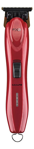 Trimmer Profesional High Torque Fx3 Babyliss Pro Color Rojo