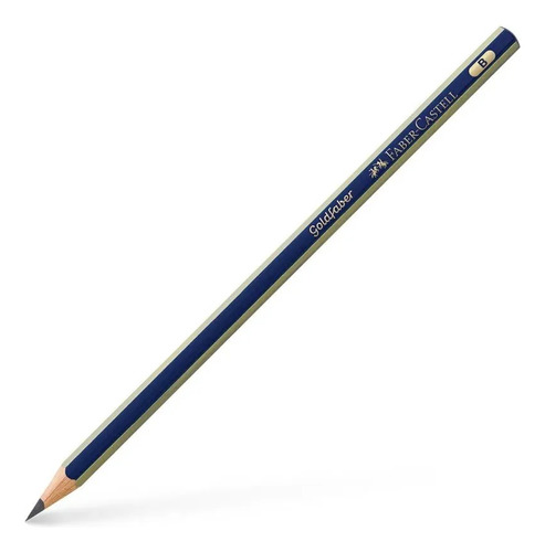 Lapiz Negro Faber Castell Goldfaber X Unidad