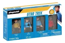Comprar Playmobil Figuras Star Trek Kirk Spock Uhura Mccoy 71155 Set Figuras Star Trek