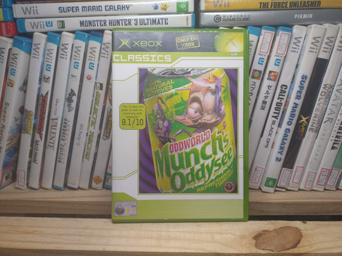 Oddworld Munch's Oddysee Original Xbox Europeu (Usado)