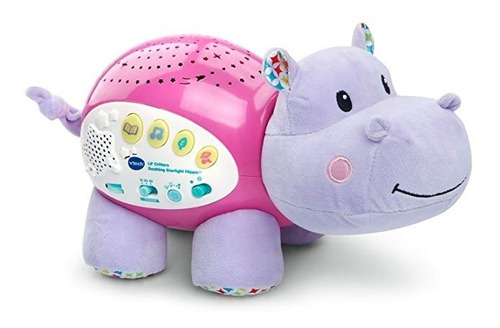 Vtech Bebé Lil' Critters Calmante Starlight Hipopótamo, Rosa