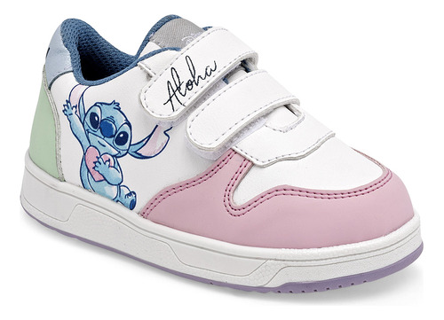 Tenis Stitch Licencias Tropicana 332548-a Bl Para Niña Tx8