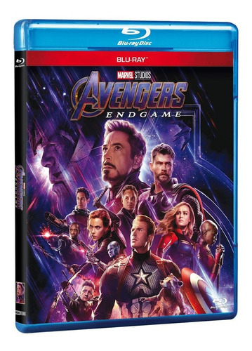 Avengers Endgame Blu Ray Nuevo Original En Stock