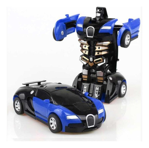 Carro Transformer De Vehículo A Robot Y Viceversa