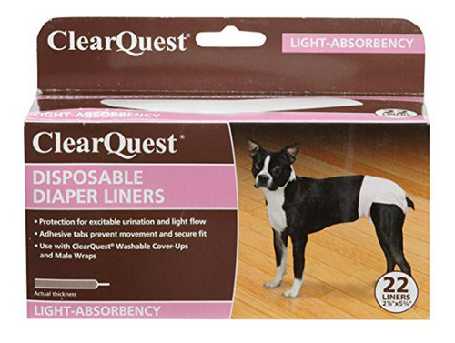 Forros Desechables Para Pañales De Perro Clearquest, Compati