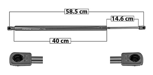 1- Amortiguador 5a Puerta Izq/der Equinox 18/21 Spart