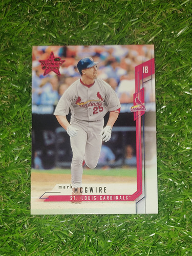 Cv Mark Mcgwire 2001 Leaf Rookies And Stars 