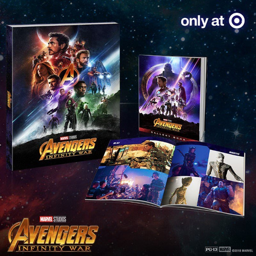 Blu Ray 4k Ultra Hd Avengers Infinity War Digibook Cons Stoc
