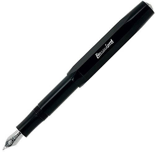 Kaweco Sport Horizonte Pluma Negro, Extra-punta Fina