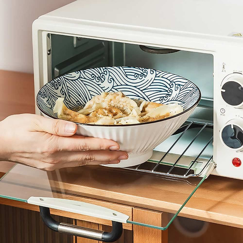 Juego De 4 Cuencos Japoneses Para Ramen De 40 Onzas, Para