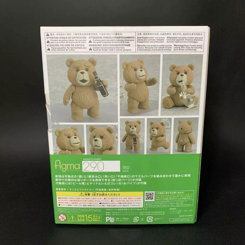 Figuras De Juguete Figma 290 Movie Ted 2 En Caja Con Forma D