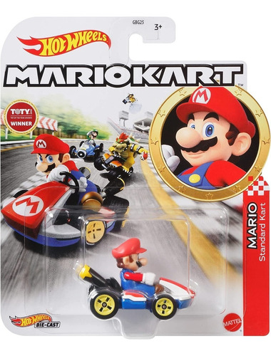 Hot Wheels Mario Kart Standard 1:64 Vehiculo Original Nuevo