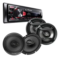 Comprar Combo Pioneer Estereo 235 + Parlantes 1634r + Parlantes 1678