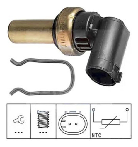 Sensor Temperatura Agua 2 Pines Chevrolet Tracker 1.8 2013 -